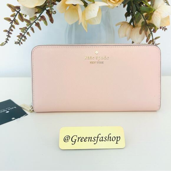 Kate Spade Madison large continental wallet pink - Picture 1 of 4